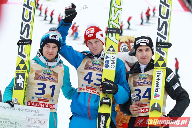 116 Kamil Stoch, Thomas Morgenstern, Simon Ammann